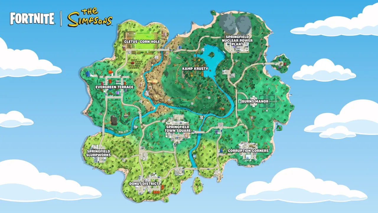 Springfield Returns to Fortnite Reload on July 30