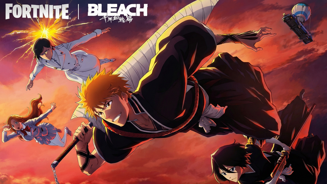 Fortnite x Bleach Revealed, Available December 20