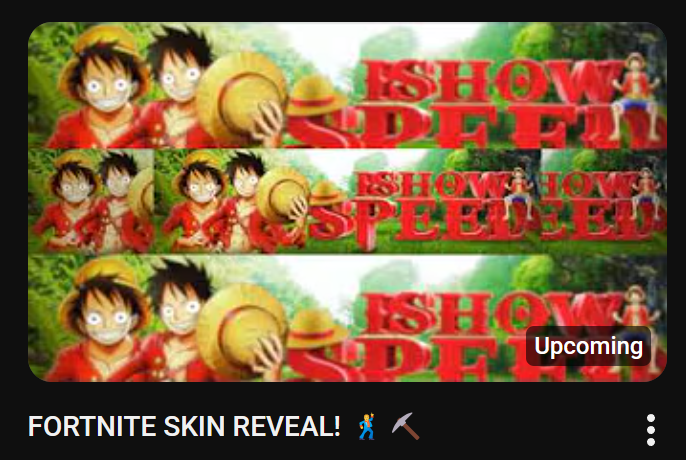 IShowSpeed to Join the Fortnite Icon Series