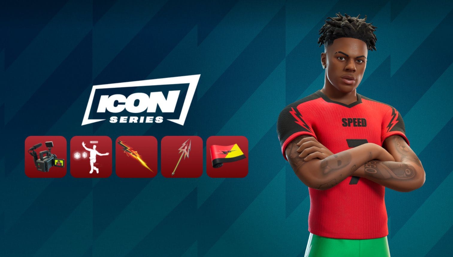 IShowSpeed Joins the Fortnite Icon Series